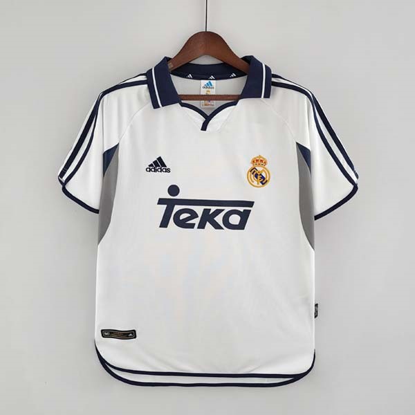 Tailandia Camiseta Real Madrid 1ª Retro 2000 2001